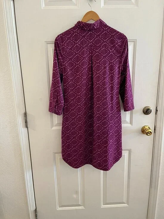 Title Nine Woman's Nimbleness Adventurista UPF Outdoor Mini Dress Sz sm - Picture 5 of 8